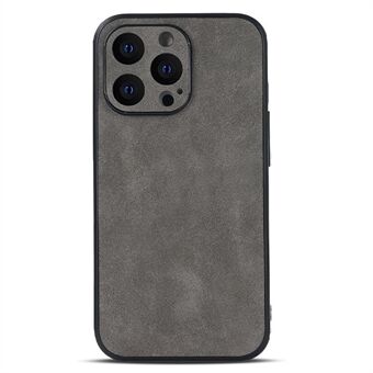 Voor iPhone 15 Pro Max Hoesje PU Leer+TPU Schokbestendige Telefoonhoes