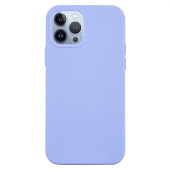 Voor iPhone 15 Pro Max Vloeibare siliconen zachte voering achterkant beschermhoes tegen vallen.
