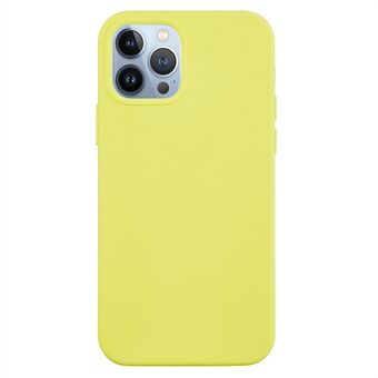 Voor iPhone 15 Pro Max Vloeibare Siliconen Zachte Voering Achterkant Hoesje Anti-val Telefoonhoesje.