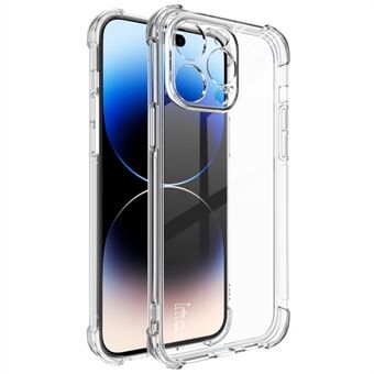 IMAK Voor iPhone 15 Pro Max Telefoonhoesje Zachte TPU Telefoonhoesje Anti-kras Superheldere Behuizing