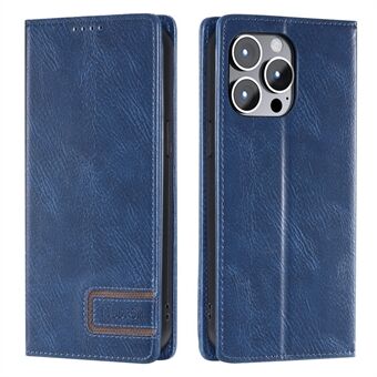 TTUDRCH Stijl 007 Voor iPhone 15 Pro Max RFID Blokkerende Stand Telefoonhoes Portemonnee PU Leren Hoesje