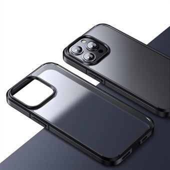 Voor iPhone 15 Pro Max Matte Series Anti-kras PC+TPU Telefoonhoesje Celtelefoon Achterkant Beschermhoes