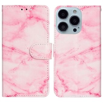 Voor iPhone 15 Pro Max Patroonprint PU Leren Telefoonhoesje Telefoonstandaard Portemonnee Cover