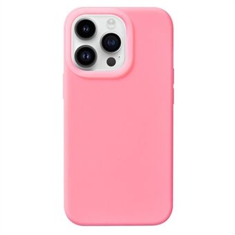 Voor de iPhone 15 Pro Max Jelly Liquid Silicone+PC Anti-drop Telefoonhoesje Beschermende Achterkant Cover.