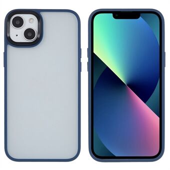 FULEXIN TPU+Acrylic Hoesje voor iPhone 15 Pro Max, Anti-val Telefoonhoesje met een huidachtige achterkant.