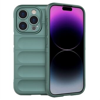 Voor de iPhone 15 Pro Max: Anti-kras TPU telefoonhoesje met anti-val, robuuste achterkant.