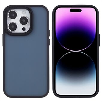 FULEXIN Telefoonhoesje voor iPhone 15 Pro Max, gemaakt van PC + TPU, schokbestendige beschermhoes met metalen lensframe.