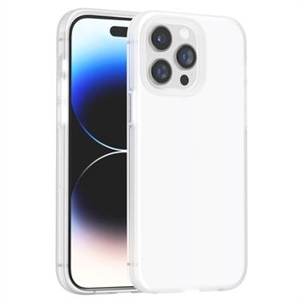 Voor iPhone 15 Pro Max PC + TPU Hybride Telefoonhoesje Antikras Rubberen Oppervlak Telefoonhoesje