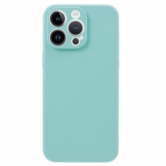 Precieze uitsnede telefoonhoesje voor iPhone 15 Pro Max, recht aflopende zachte TPU anti-valhoes.