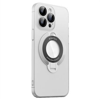 VOERO Skin-Touch Hard PC hoesje voor iPhone 15 Pro Max Kickstand Telefoonhoesje compatibel met MagSafe