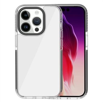 Voor iPhone 15 Pro Max TPU+Acryl+TPE Achterkant Hoesje, Doorzichtige Telefoonhoes Die Bestand is tegen Vallen