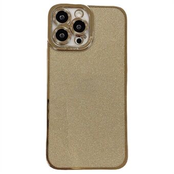 Glitterende zachte TPU-hoes voor iPhone 15 Pro Max, elektroplatering schokbestendige telefoonhoes
