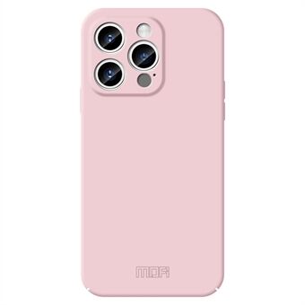 MOFI JK Qin-serie Skin-Touch Matte telefoonhoesje voor iPhone 15 Pro Max, gemaakt van acryl+TPU, schokbestendige cover.