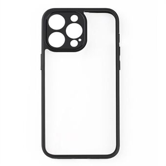 Voor iPhone 15 Pro Max Hoesje, Slank Fit TPU + PC Transparante Cover, Stofdichte Telefoonhoes