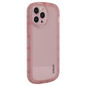 ENKAY HAT PRINCE voor iPhone 15 Pro Max Mat Telefoonhoesje met Hoekkussen TPU Case