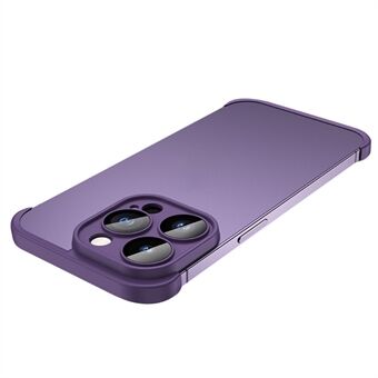 Voor de iPhone 15 Pro Max Bumper Case Frameless TPU Randhoek Telefoonhoes