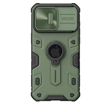 NILLKIN CamShield Armor hoesje voor iPhone 15 Pro Max, PC + TPU schuifcamera beschermende telefoonhoes.