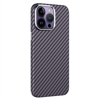 GKK Voor iPhone 15 Pro Max Carbon Fiber Textuur Hoesje Hard PC Schokbestendige Telefoonhoes