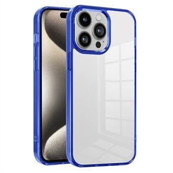 Voor iPhone 15 Pro Max Hoesje Anti-val Transparante PC+TPU Telefoonhoes