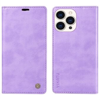 YIKATU YK-006 Voor iPhone 15 Pro Max Hoesje met Standaard Portemonnee Magnetische Leren Cover Telefoonhoes