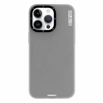 YOUNGKIT voor iPhone 15 Pro Max Hoesje PET+TPU Anti-vingerafdruk Mat Telefoonhoesje