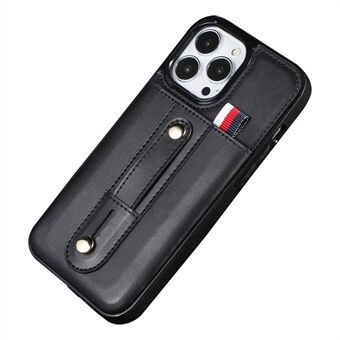 Voor iPhone 15 Pro Max hoesje met kaartsleuf, TPU-bekleding en een standaard
