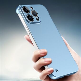 Voor iPhone 15 Pro Max Borderless Hoesje Matte PC Slanke Telefoonhoes