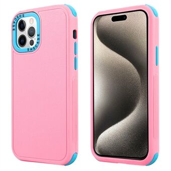 Voor de iPhone 15 Pro Max telefoonhoes 3-in-1 TPU + PC Anti-Drop hoesje