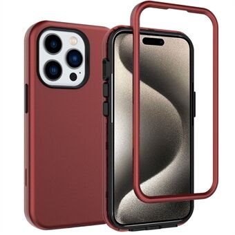 GW03 Voor iPhone 15 Pro Max hoesje TPU + PC Anti-vingerafdrukken Smart Phone Cover