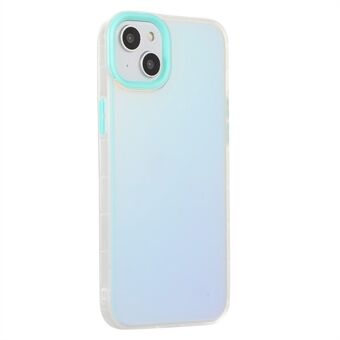 Voor iPhone 15 Pro Max Hoesje PC+TPU Telefoonbeschermer Anti-val Laser Matte Beschermhoes.