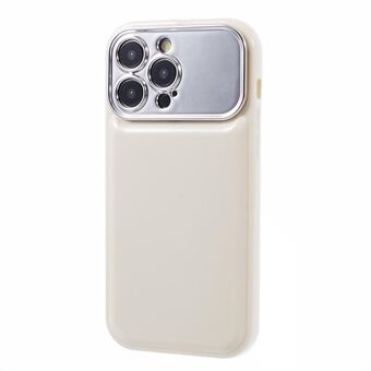 HYT-serie voor iPhone 15 Pro Max hoesje, TPU-hoesje met elektroplating lensframe (nauwkeurige uitsparing)