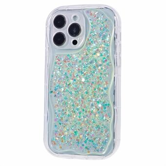 JTW-serie voor iPhone 15 Pro Max hoesje met glinsterende sequins zachte TPU telefoonhoes