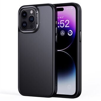 Voor iPhone 15 Pro Max telefoonhoesjes Aluminiumlegering camerabehuizing Mat TPU+PC hoesje