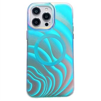 Voor iPhone 15 Pro Max Magnetische Telefoonhoes TPU+PC Achterkant Compatibel met MagSafe