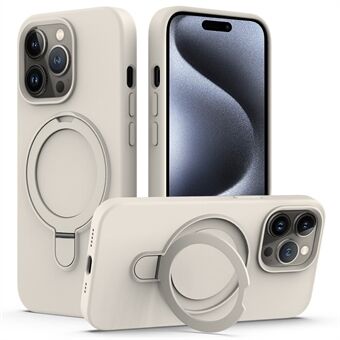Voor iPhone 15 Pro Max Kickstand Telefoonhoesje geschikt voor MagSafe