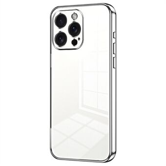 Voor de iPhone 15 Pro Max, Electroplating hoesje met Anti-Kras TPU Telefoonbeschermer