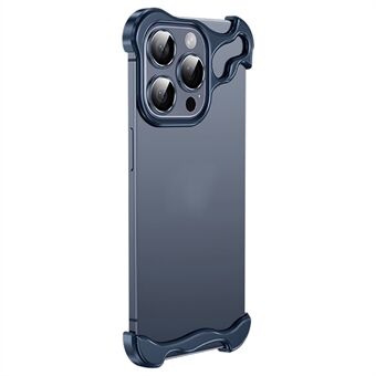 Voor de iPhone 15 Pro Max Bumper Case met Camera Lens Beschermer Minimalistische maar Beschermende Hoes