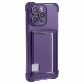 HRX-serie TPU-hoesje voor iPhone 15 Pro Max met kaarthouder, stootvrije telefoonhoes.