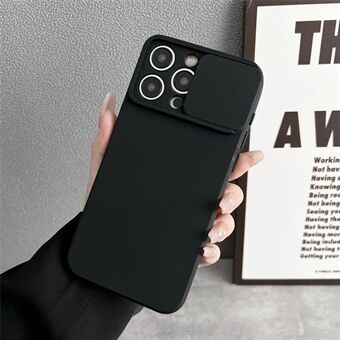 TMT-serie voor iPhone 15 Pro Max hoesje Krasbestendige TPU telefoonhoes Gevoerd met zachte voering
