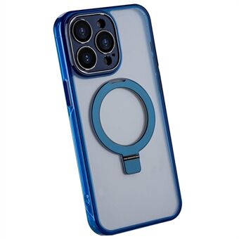 Voor iPhone 15 Pro Max Hoesje compatibel met MagSafe TPU+PC Kickstand Telefoonhoesje.