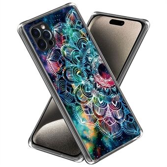 Voor iPhone 15 Pro Max Hoesje Ultra Dunne TPU Telefoonhoesje met Patroondruk