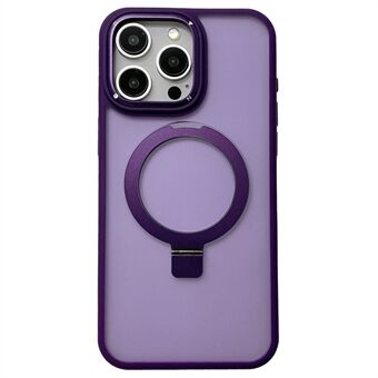 Voor iPhone 15 Pro Max Magnetische Case Schokbestendige Telefoonhoes Met Ringhouder en Standaard