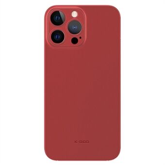 KZDOO Air Skin-serie voor iPhone 15 Pro Max met matglas achterkant, ultradunne telefoonhoes.