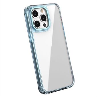 Voor iPhone 15 Pro Max Helder Hoesje Anti-Val PC+TPU Hybride Telefoonhoes