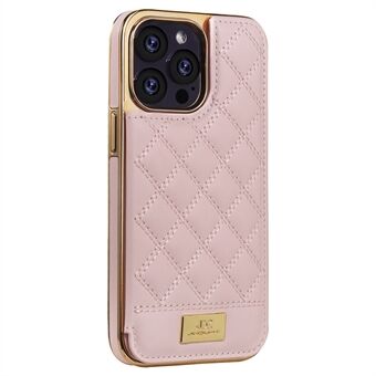 JINDUKA D3-serie voor iPhone 15 Pro Max-hoesje met kaarthouder, standaard en PU-lederen gecoate PC-telefoonhoes.