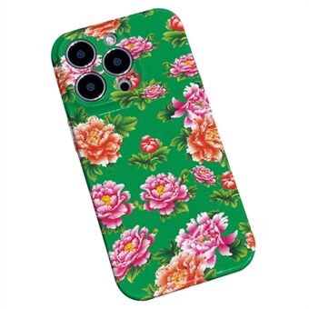 Voor iPhone 15 Pro Max Telefoonhoesje PC Mobiele Telefoon Beschermhoes Noordoost van China Bloemenpatroon