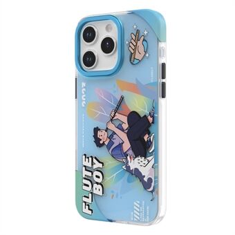 TGVI\'s stijlvolle serie voor iPhone 15 Pro Max hoesje in muziekstijl, gemaakt van IML PET+TPU-telefoonhoesje.