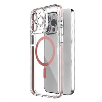 Voor iPhone 15 Pro Max Magnetische Hoes TPU+PC Valbestendige Telefoonhoes Geschikt voor MagSafe