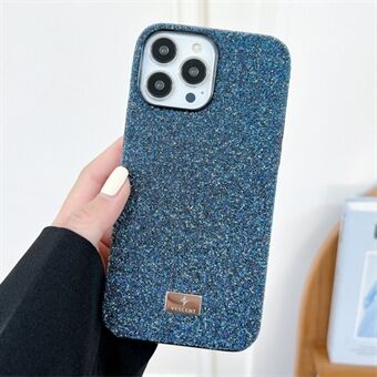 VESCENT Voor iPhone 15 Pro Max Anti-drop PC+TPU Telefoonhoesje Hot Press Molding Glitter Poeder Telefoonhoesje