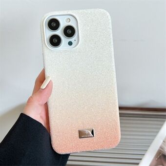 VESCENT voor iPhone 15 Pro Max Cover Glitter Poeder Gradiënt Kleur PC+TPU Telefoonhoesje